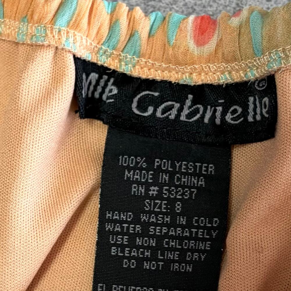 Vintage Mini Whimsy Patterned Mlle Gabrielle Skirt - image 3